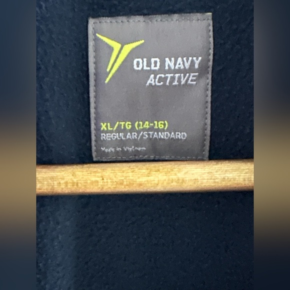 Old Navy: Boys Quarter Zip-Up Long Sleeve Fleece- Size XL - Picture 6 of 7